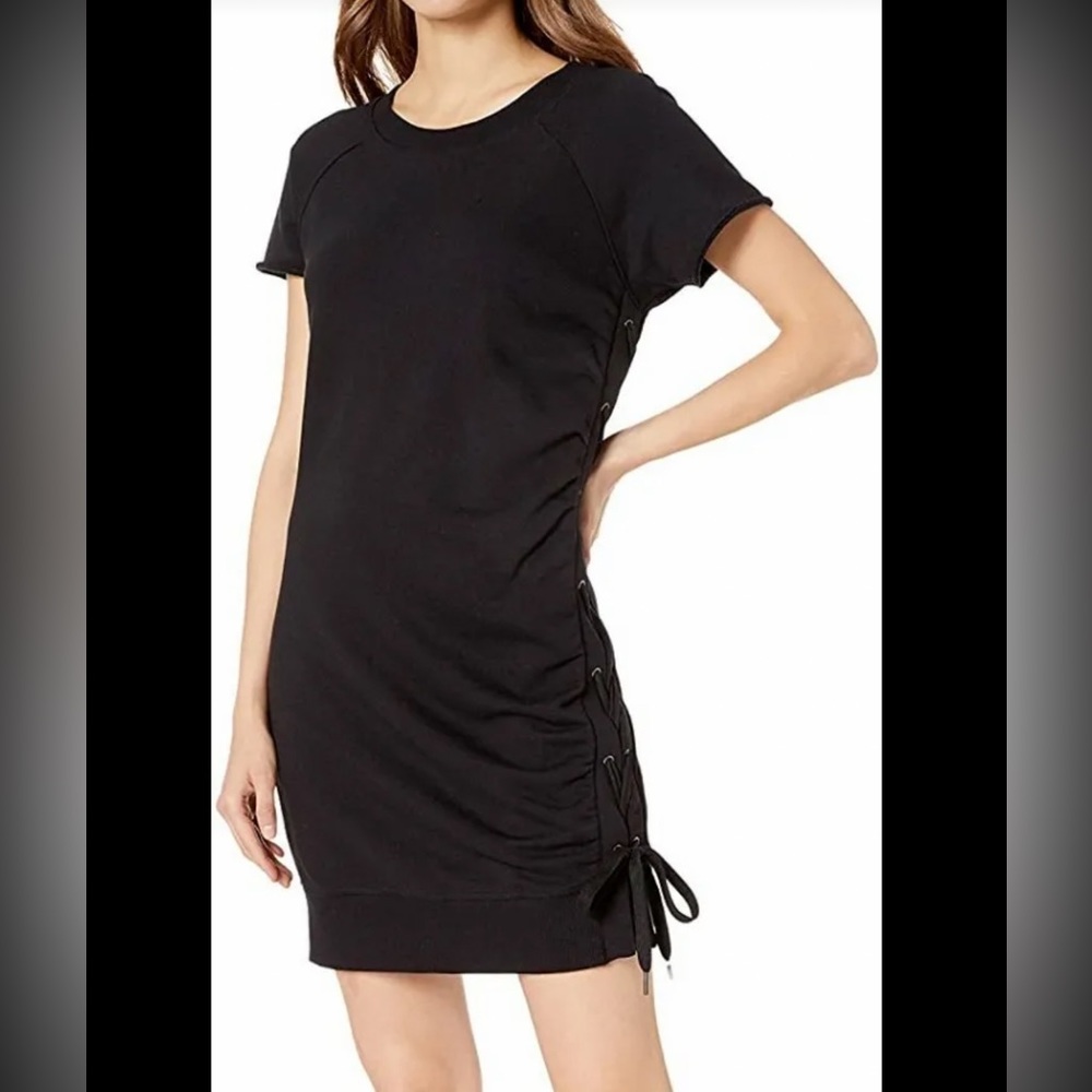 Marc NY Lace Up Side Dress Size M NWT